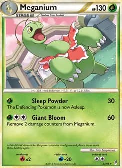 Meganium — Call of Legends — Rare