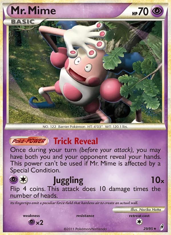 Mr. Mime — Call of Legends, Rare