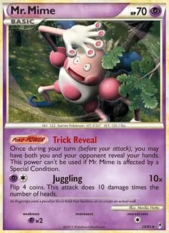 Mr. Mime — Call of Legends — Rare