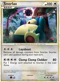 Snorlax — Call of Legends — Rare