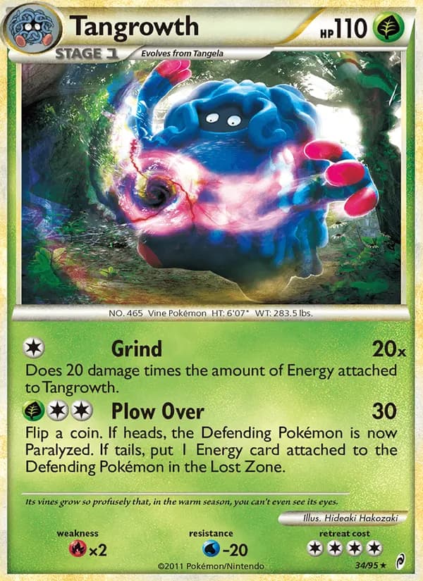 Tangrowth — Call of Legends, Rare