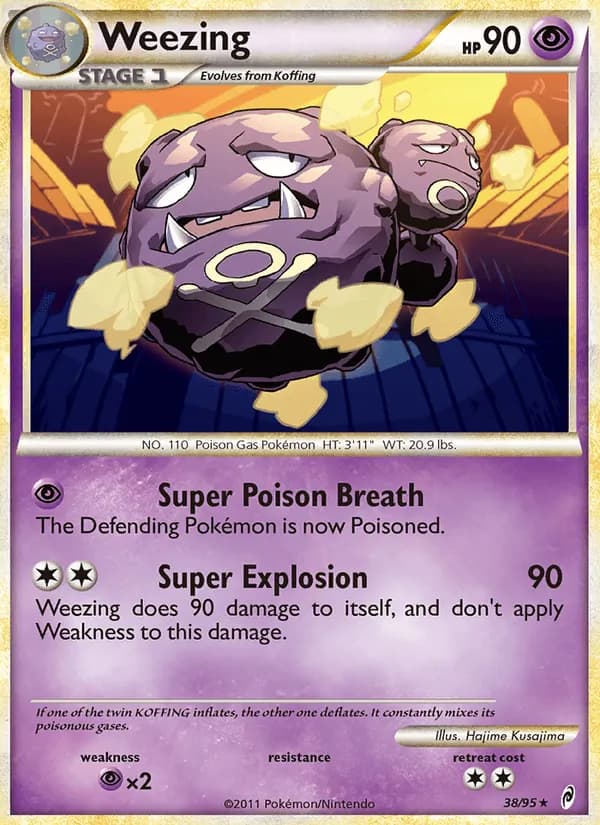 Weezing — Call of Legends, Rare