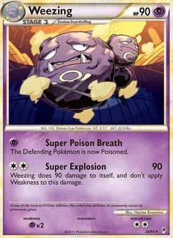 Weezing — Call of Legends — Rare