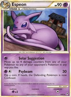 Espeon — Call of Legends — Rare Holo