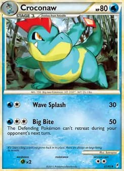 Croconaw — Call of Legends — Uncommon