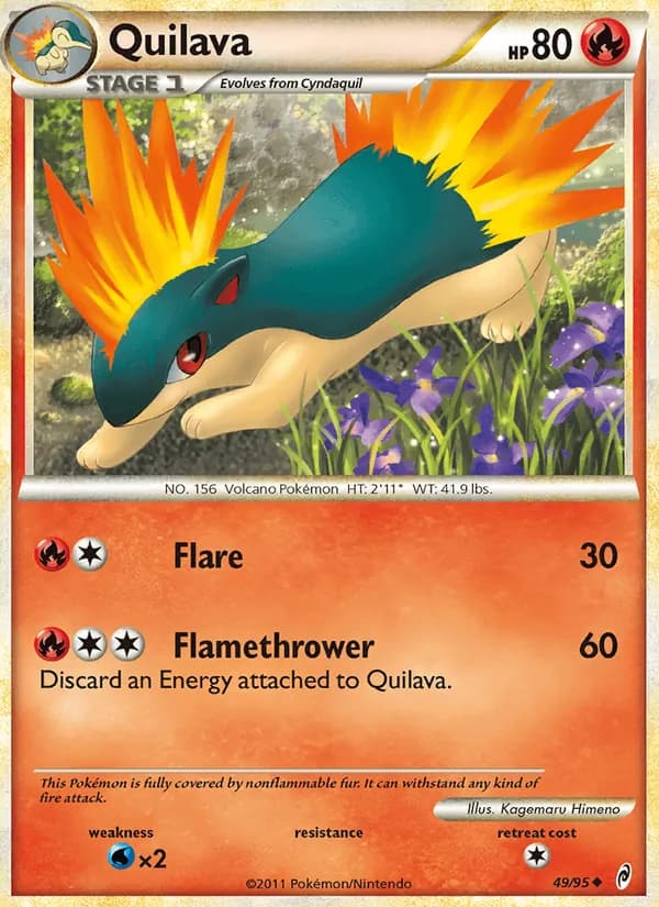 Quilava — Call of Legends, Uncommon