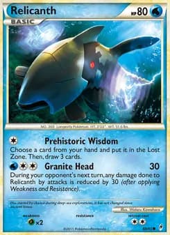 Relicanth — Call of Legends — Common