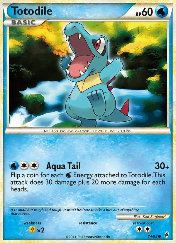 Totodile — Call of Legends, Common