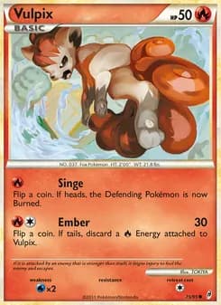Vulpix — Call of Legends — Common