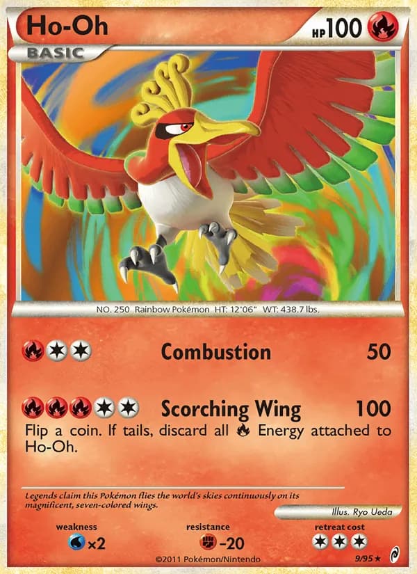 Ho-Oh — Call of Legends, Rare Holo