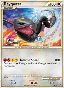 Rayquaza — Call of Legends — Rare Holo