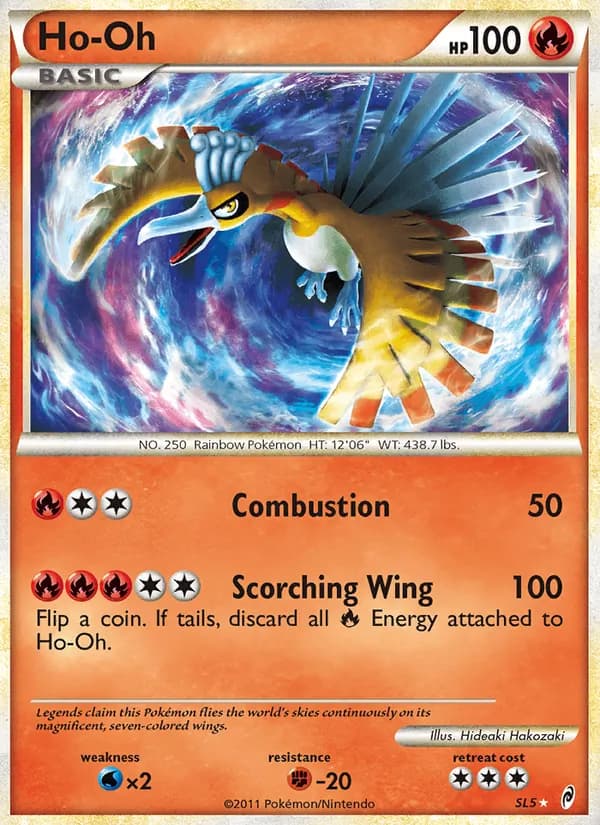 Ho-Oh — Call of Legends, Rare Holo