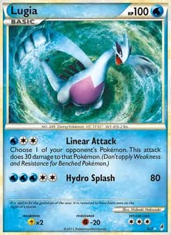 Lugia — Call of Legends — Rare Holo