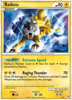 Raikou — Call of Legends — Rare Holo