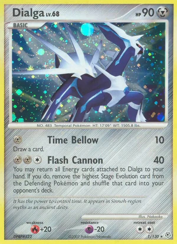 Dialga — Diamond & Pearl, Rare Holo