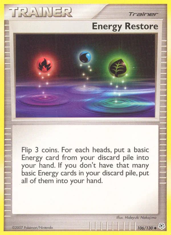 Energy Restore — Diamond & Pearl, Uncommon