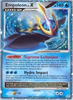 Empoleon — Diamond & Pearl — Rare Holo LV.X