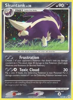 Skuntank — Diamond & Pearl — Rare Holo