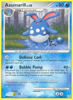 Azumarill — Diamond & Pearl — Rare