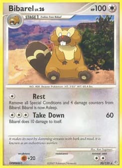 Bibarel — Diamond & Pearl — Rare