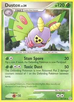 Dustox — Diamond & Pearl — Rare