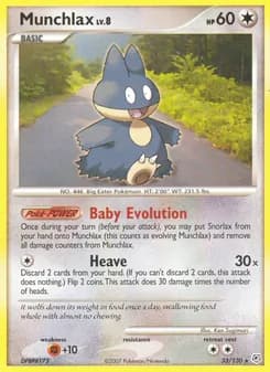 Munchlax — Diamond & Pearl — Rare