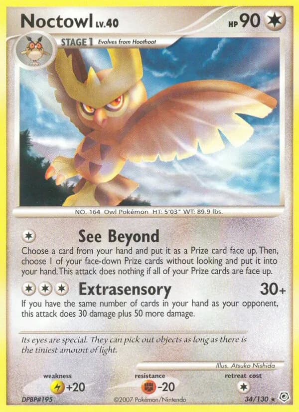 Noctowl — Diamond & Pearl, Rare