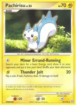 Pachirisu — Diamond & Pearl — Rare