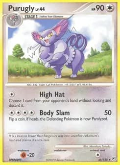 Purugly — Diamond & Pearl — Rare