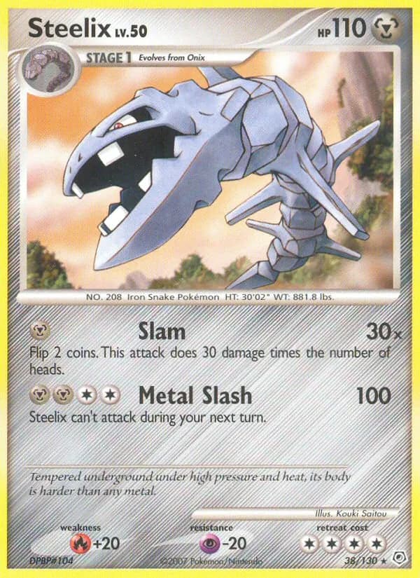 Steelix — Diamond & Pearl, Rare
