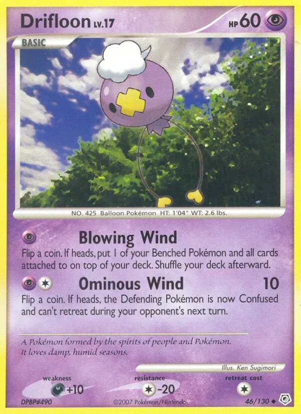 Drifloon — Diamond & Pearl, Uncommon