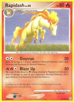 Rapidash — Diamond & Pearl — Uncommon