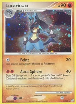 Lucario — Diamond & Pearl — Rare Holo