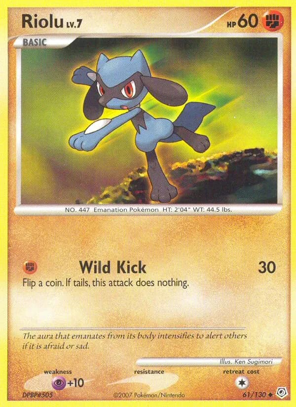 Riolu — Diamond & Pearl, Uncommon