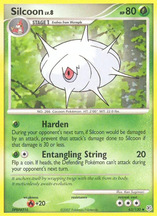 Silcoon — Diamond & Pearl, Uncommon