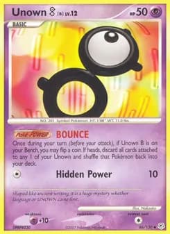Unown B — Diamond & Pearl — Uncommon