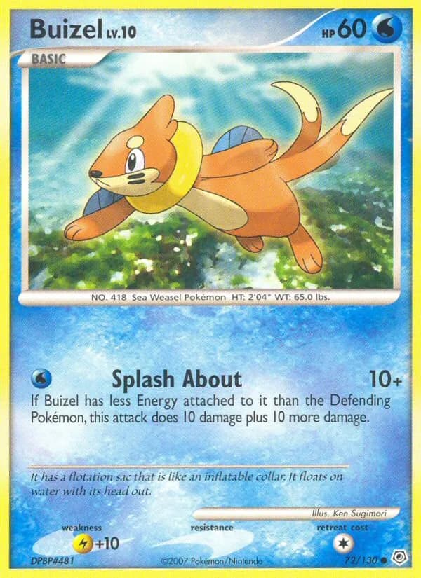 Buizel — Diamond & Pearl, Common