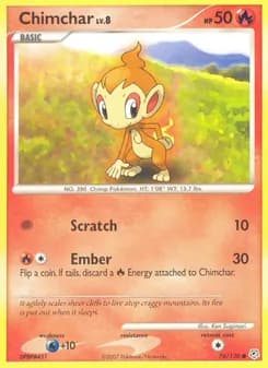 Chimchar — Diamond & Pearl — Common