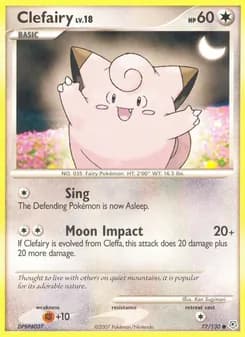 Clefairy — Diamond & Pearl — Common