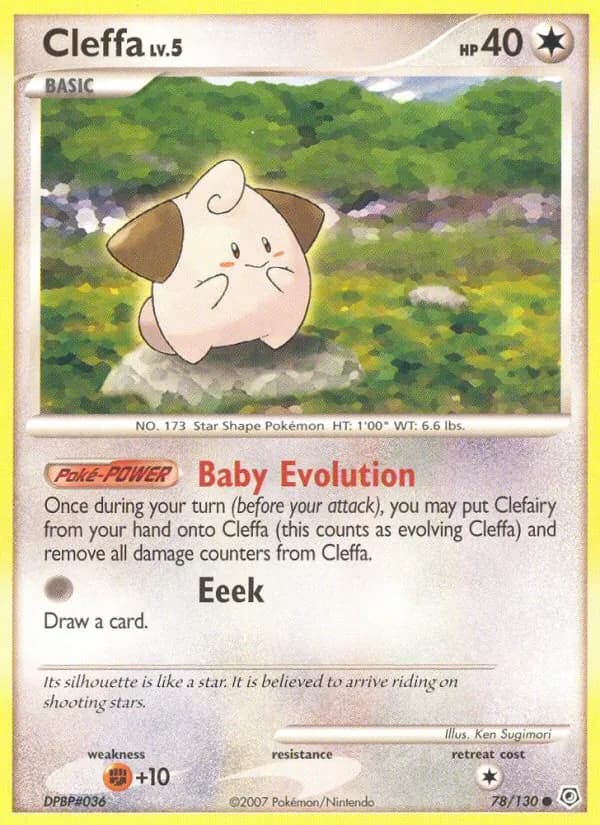 Cleffa — Diamond & Pearl, Common