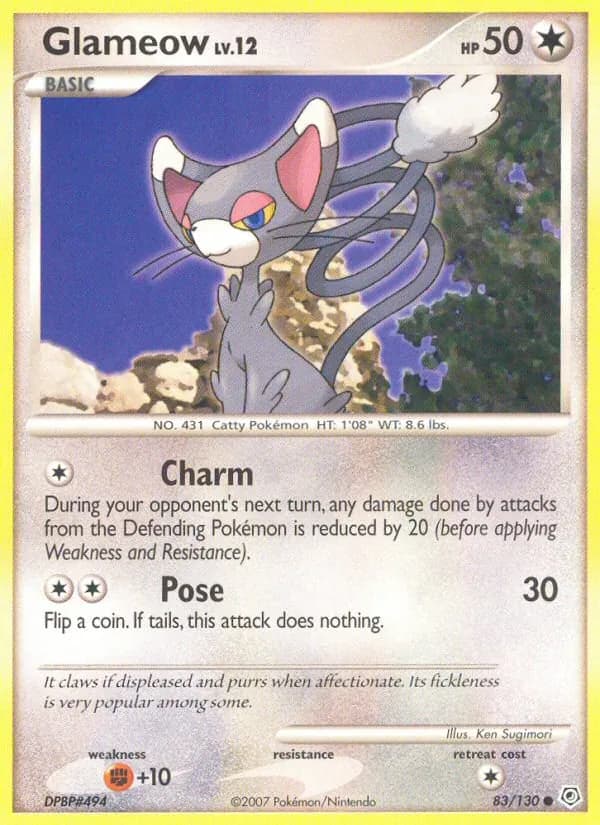 Glameow — Diamond & Pearl, Common