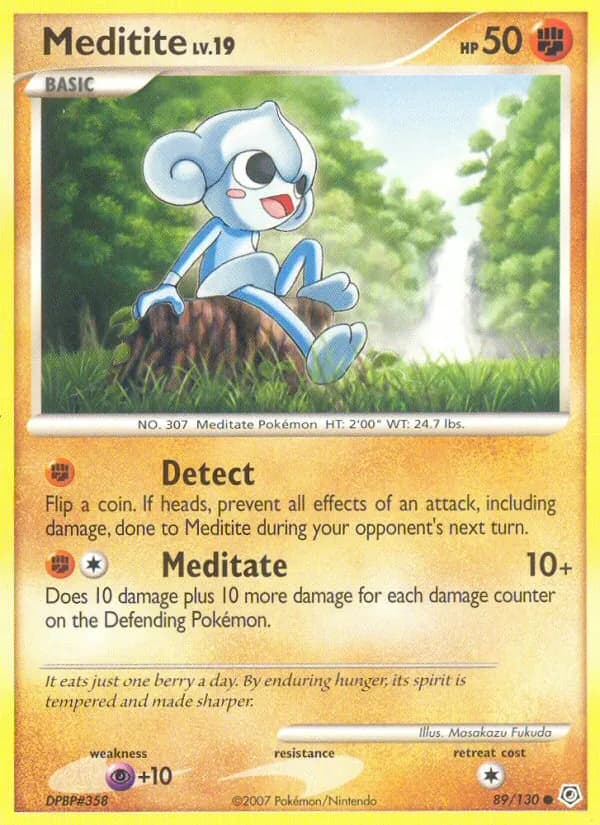 Meditite — Diamond & Pearl, Common