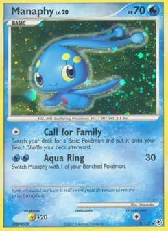 Manaphy — Diamond & Pearl — Rare Holo
