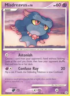 Misdreavus — Diamond & Pearl — Common