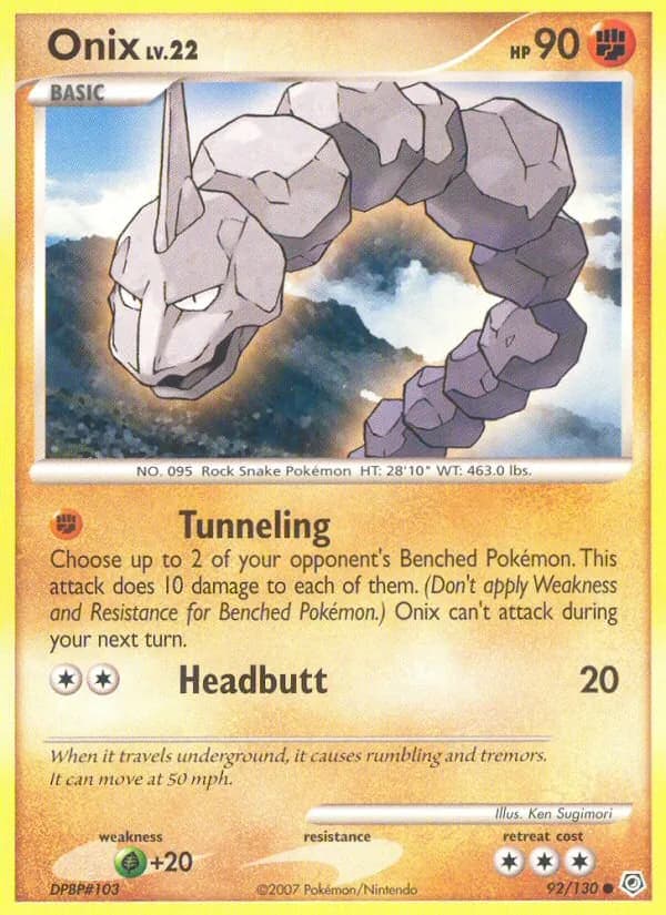 Onix — Diamond & Pearl, Common