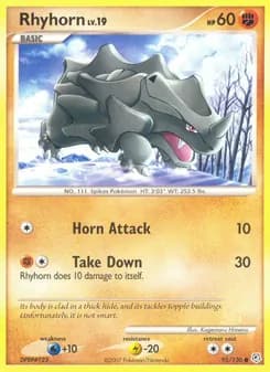 Rhyhorn — Diamond & Pearl — Common