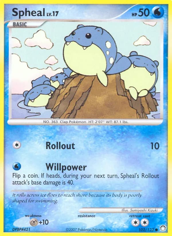 Spheal — Mysterious Treasures, Common
