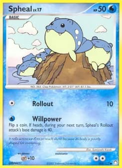 Spheal — Mysterious Treasures — Common