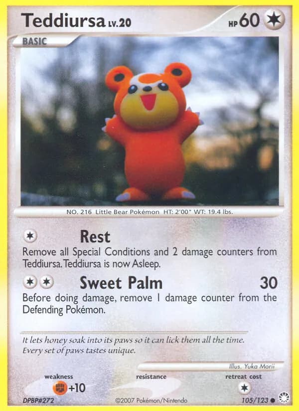 Teddiursa — Mysterious Treasures, Common