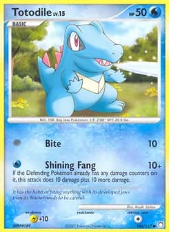 Totodile — Mysterious Treasures — Common